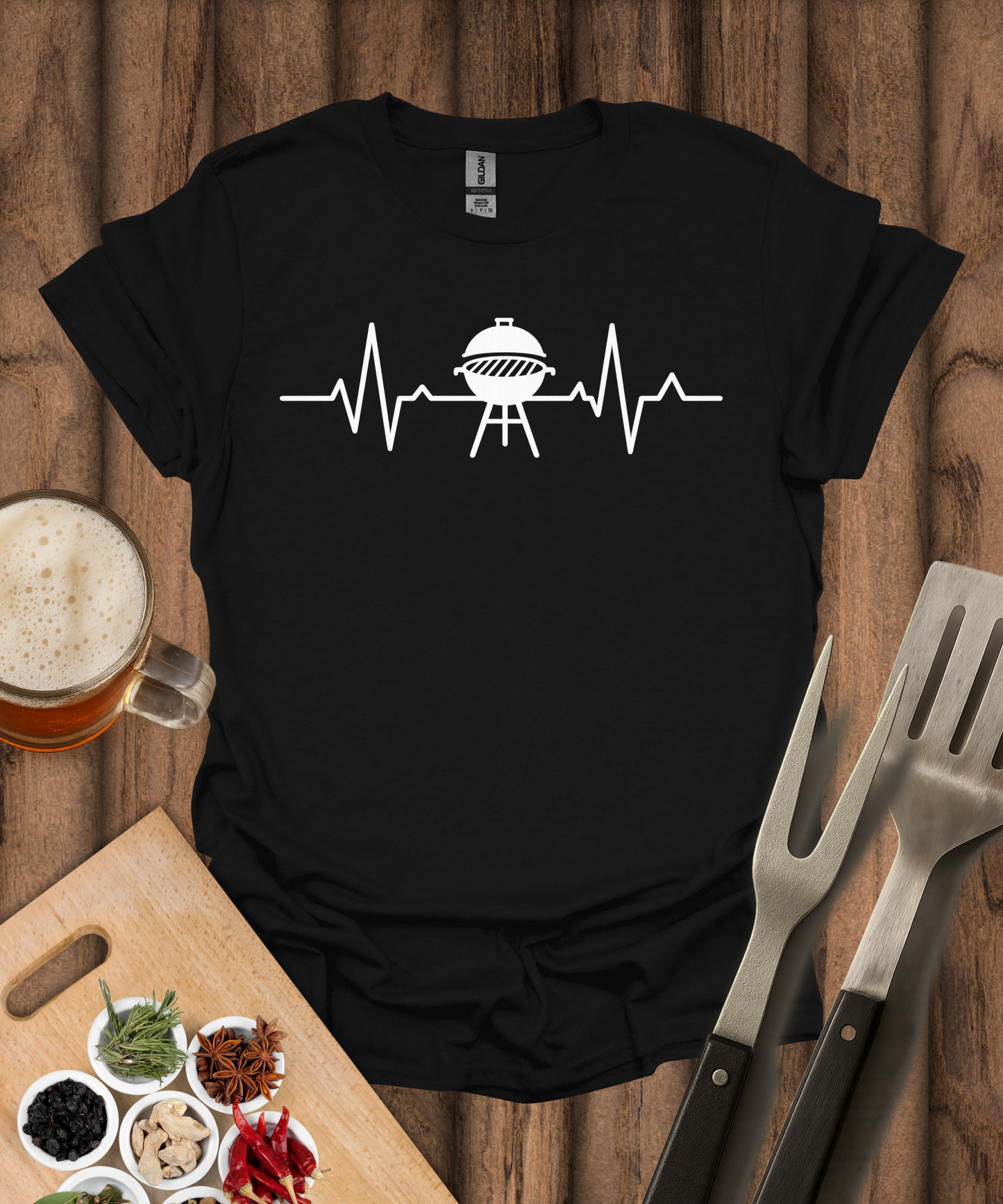 ECGrill Lover's Heartbeat T-Shirt