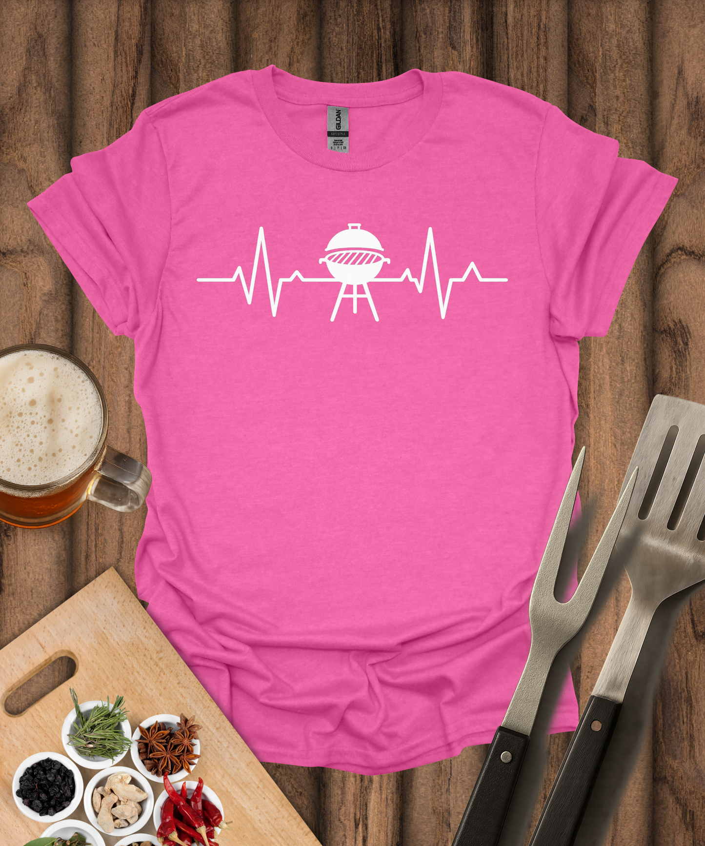 ECGrill Lover's Heartbeat T-Shirt