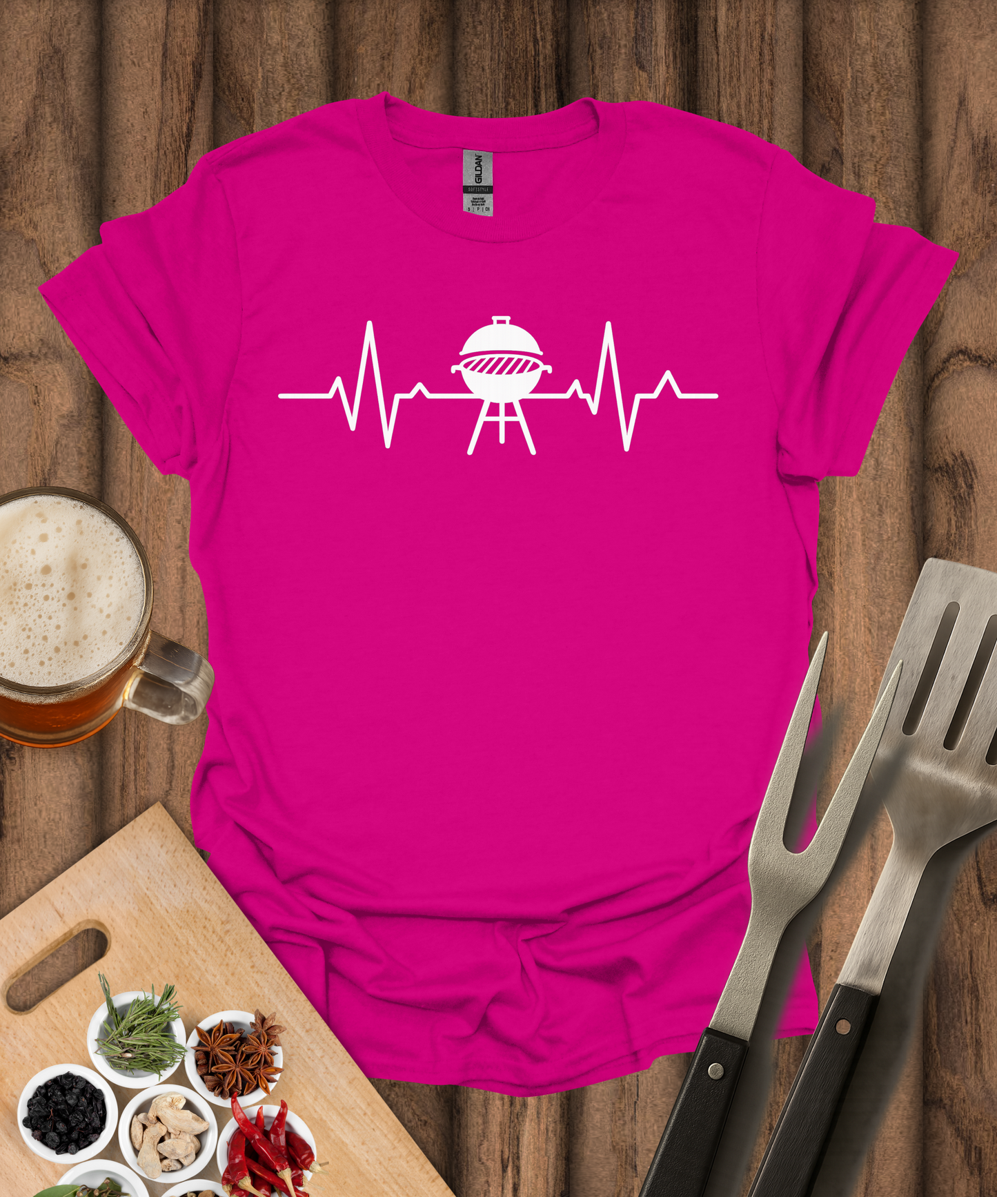 ECGrill Lover's Heartbeat T-Shirt