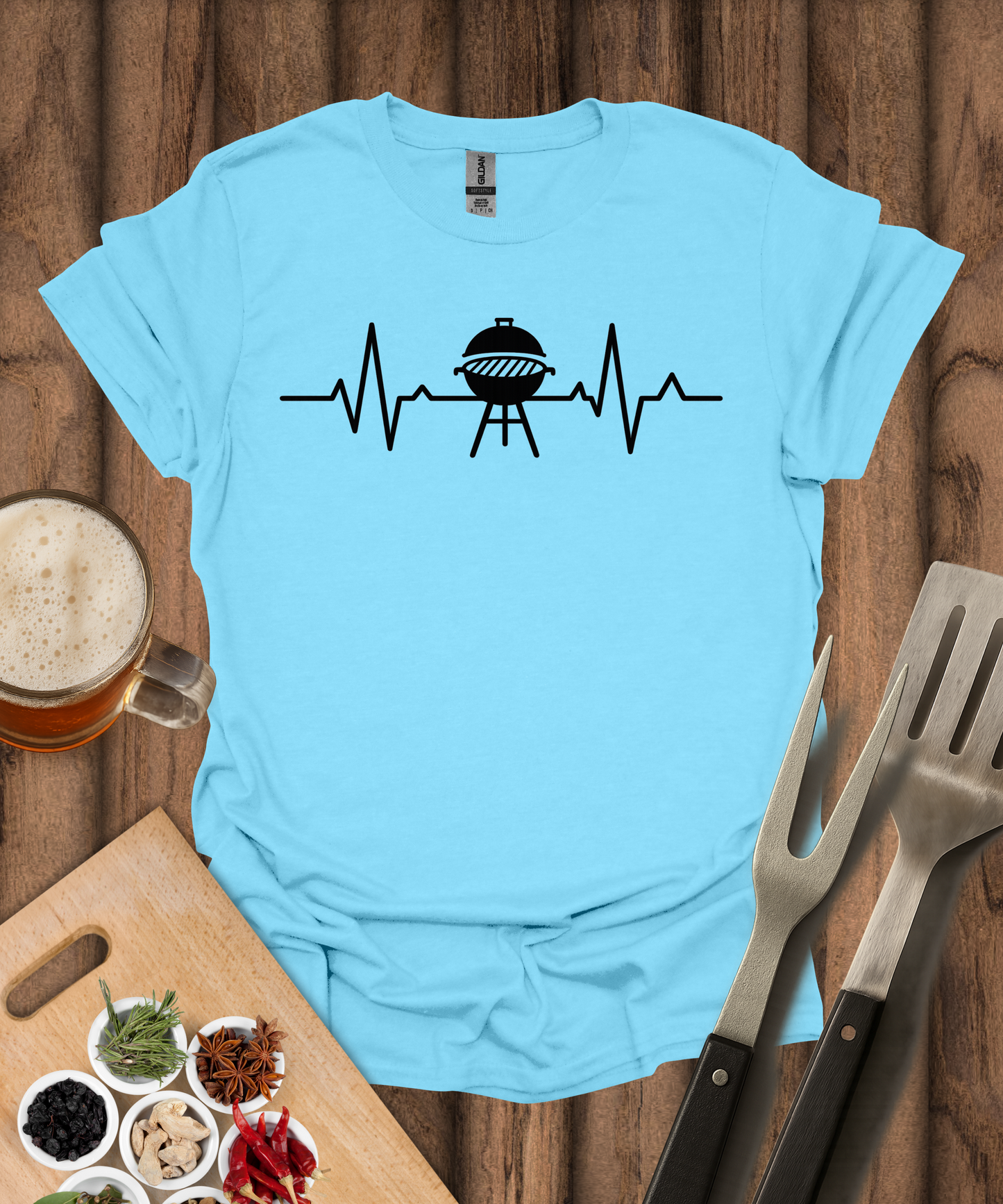 ECGrill Lover's Heartbeat T-Shirt