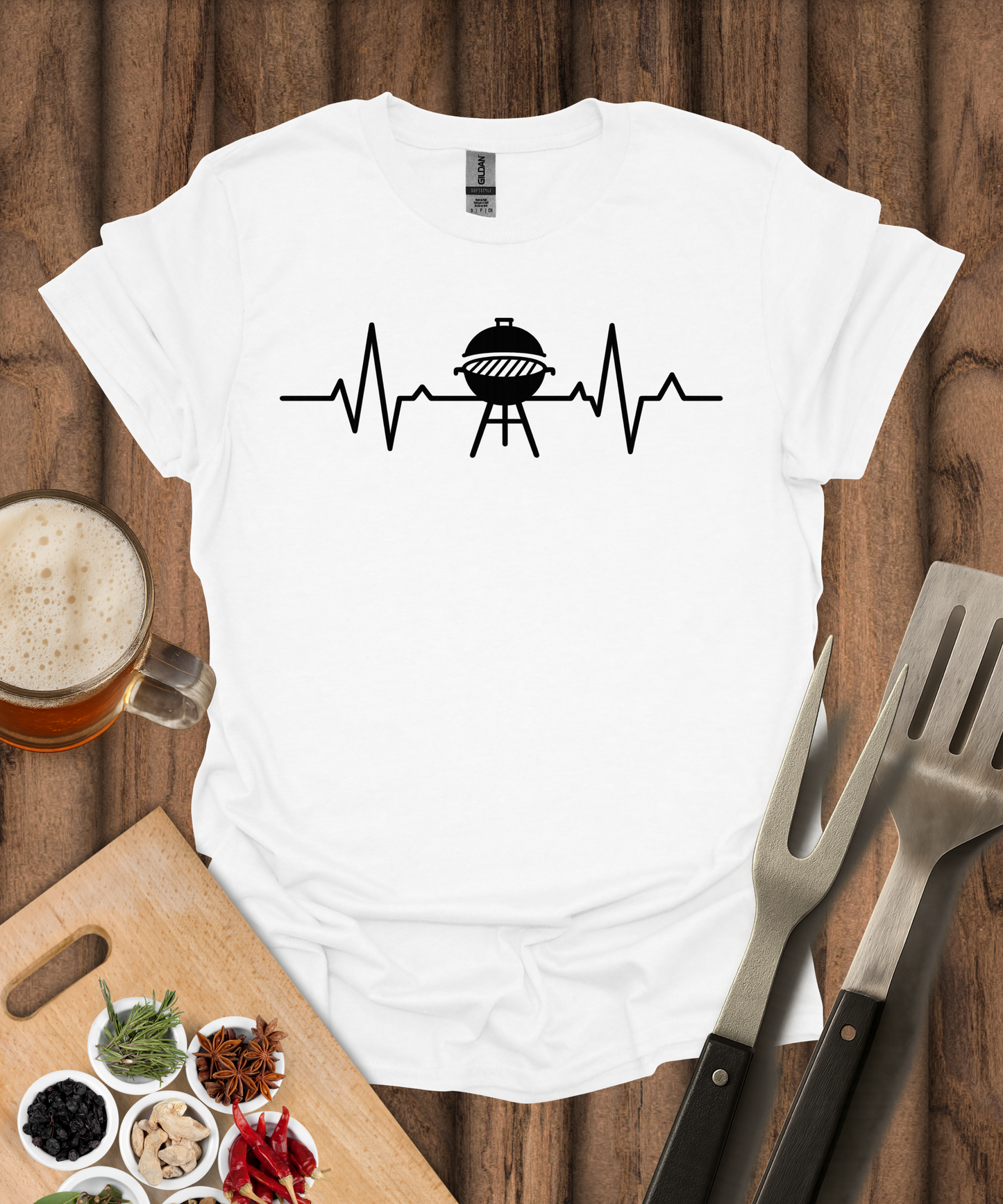 ECGrill Lover's Heartbeat T-Shirt