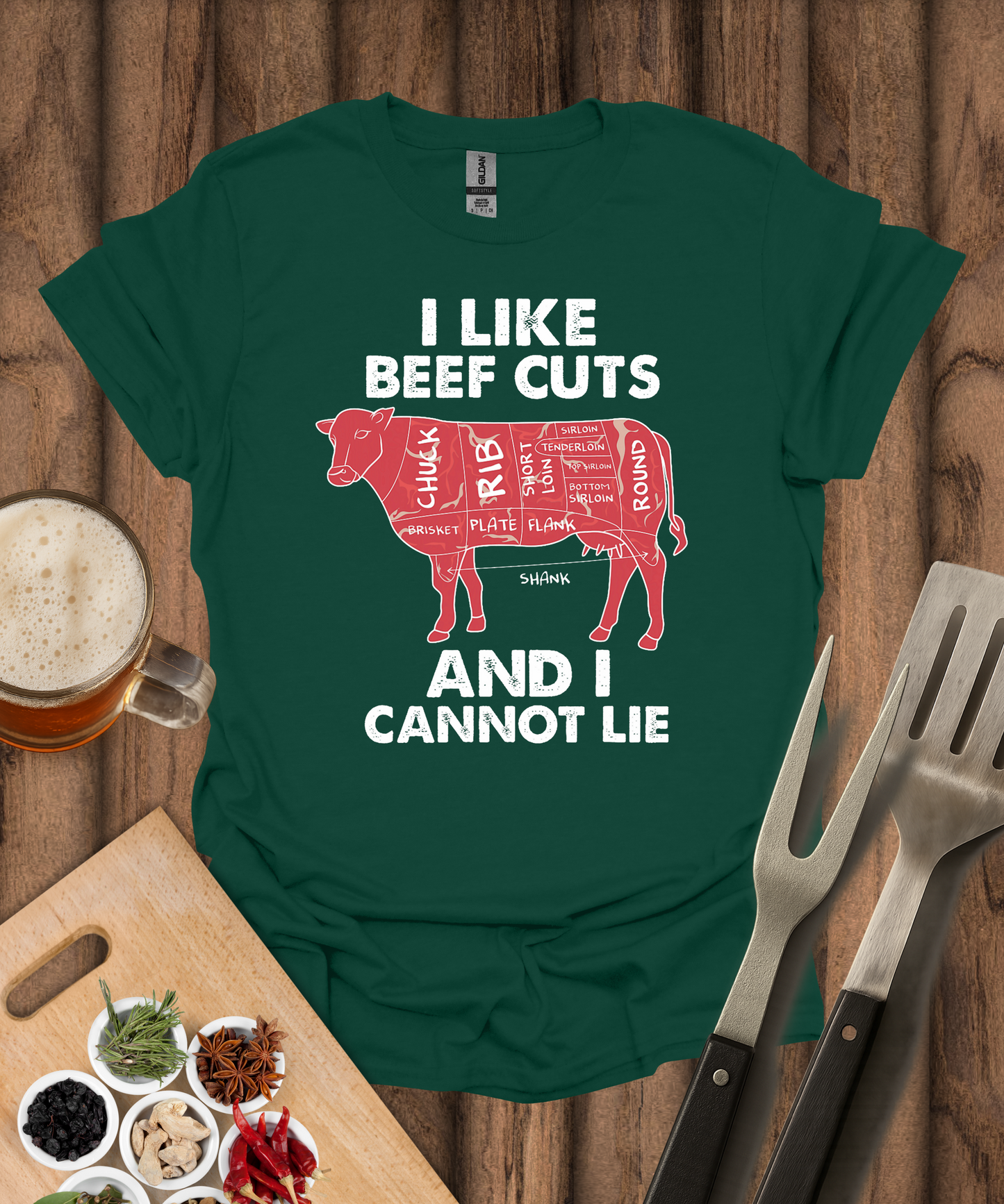 I Like Beef Cuts And I Cannot Lie T-Shirt