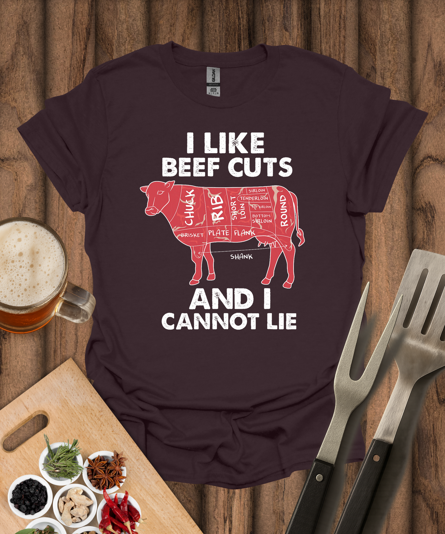 I Like Beef Cuts And I Cannot Lie T-Shirt