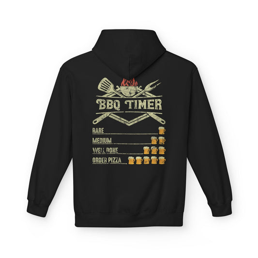 Printify Hoodie S / Black BBQ Timer Hoodie