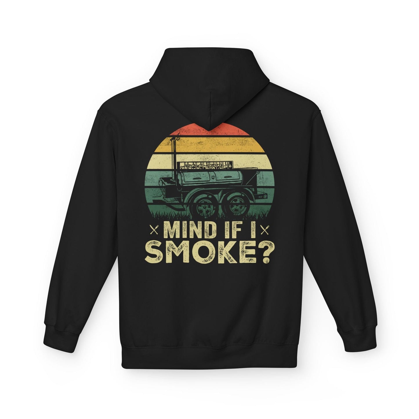Printify Hoodie S / Black Mind If I Smoke? Hoodie