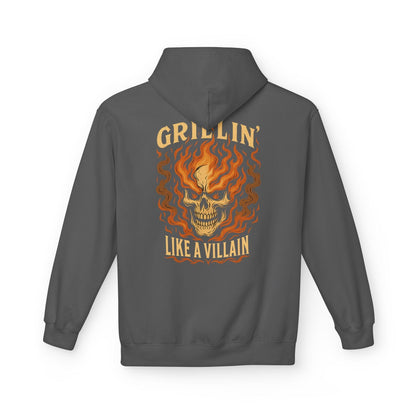 Printify Hoodie S / Charcoal Grillin' Like a Villain Hoodie