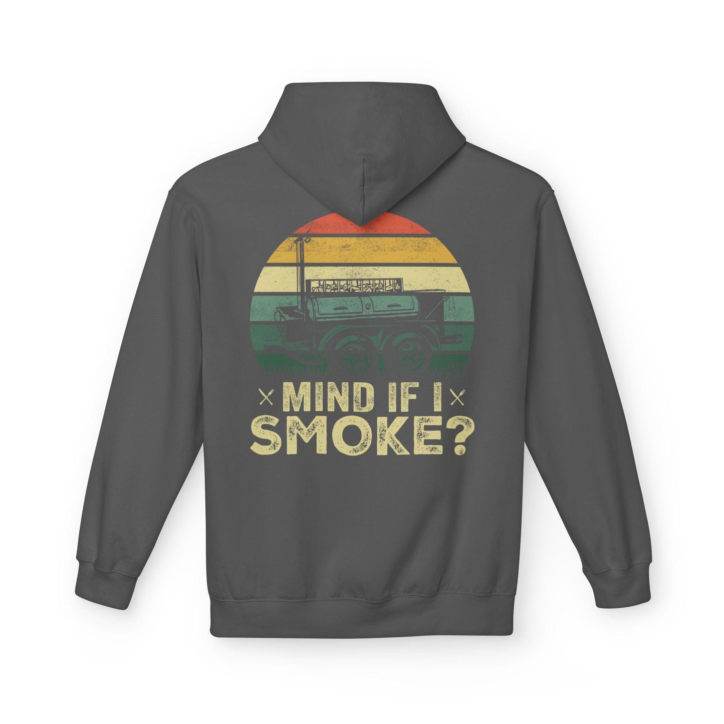 Printify Hoodie S / Charcoal Mind If I Smoke? Hoodie