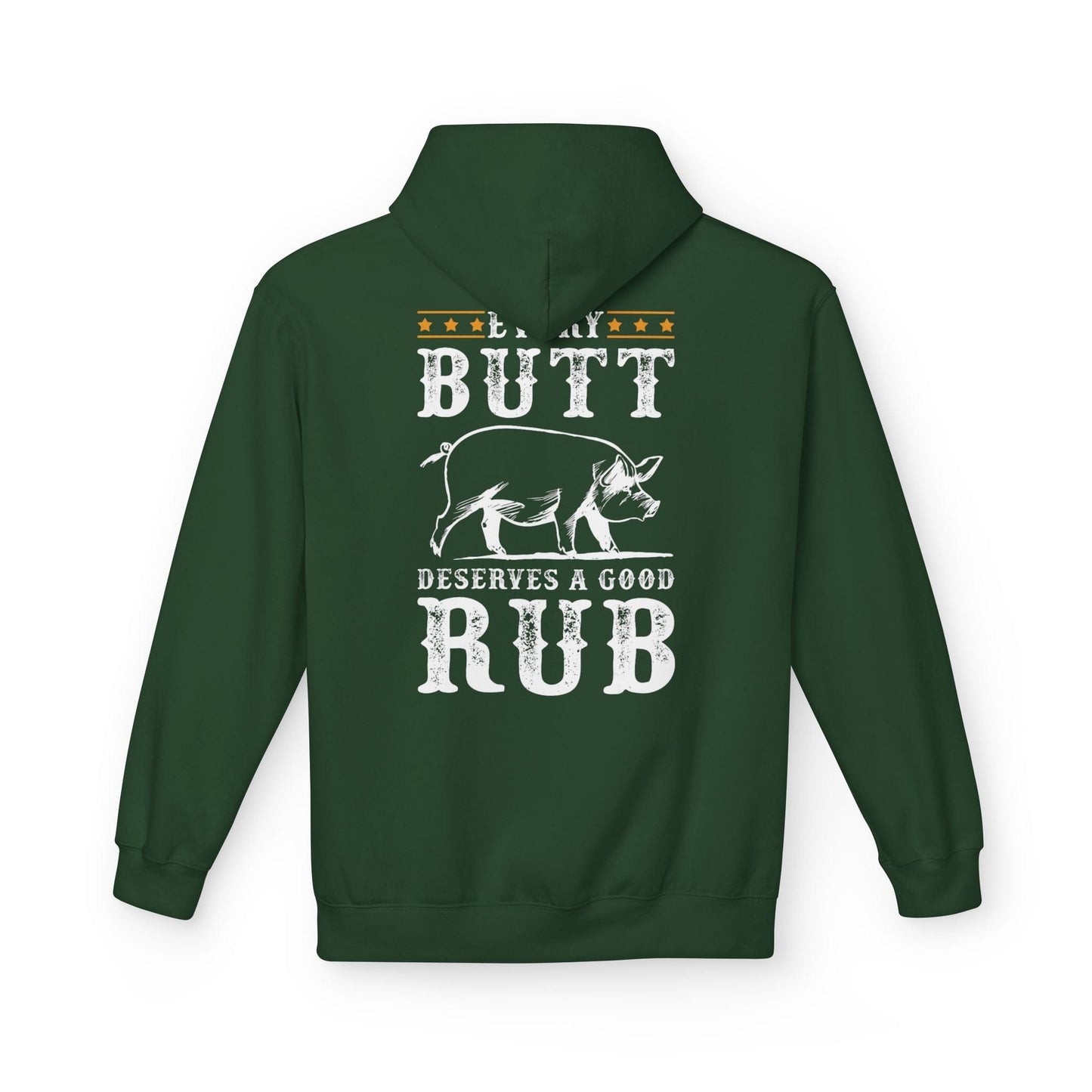 Printify Hoodie S / Forest Green Every Butt Deserves a Good Rub Hoodie