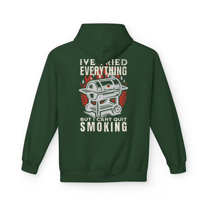Printify Hoodie S / Forest Green I’ve Tried Everything But I Can’t Quit Smoking Hoodie