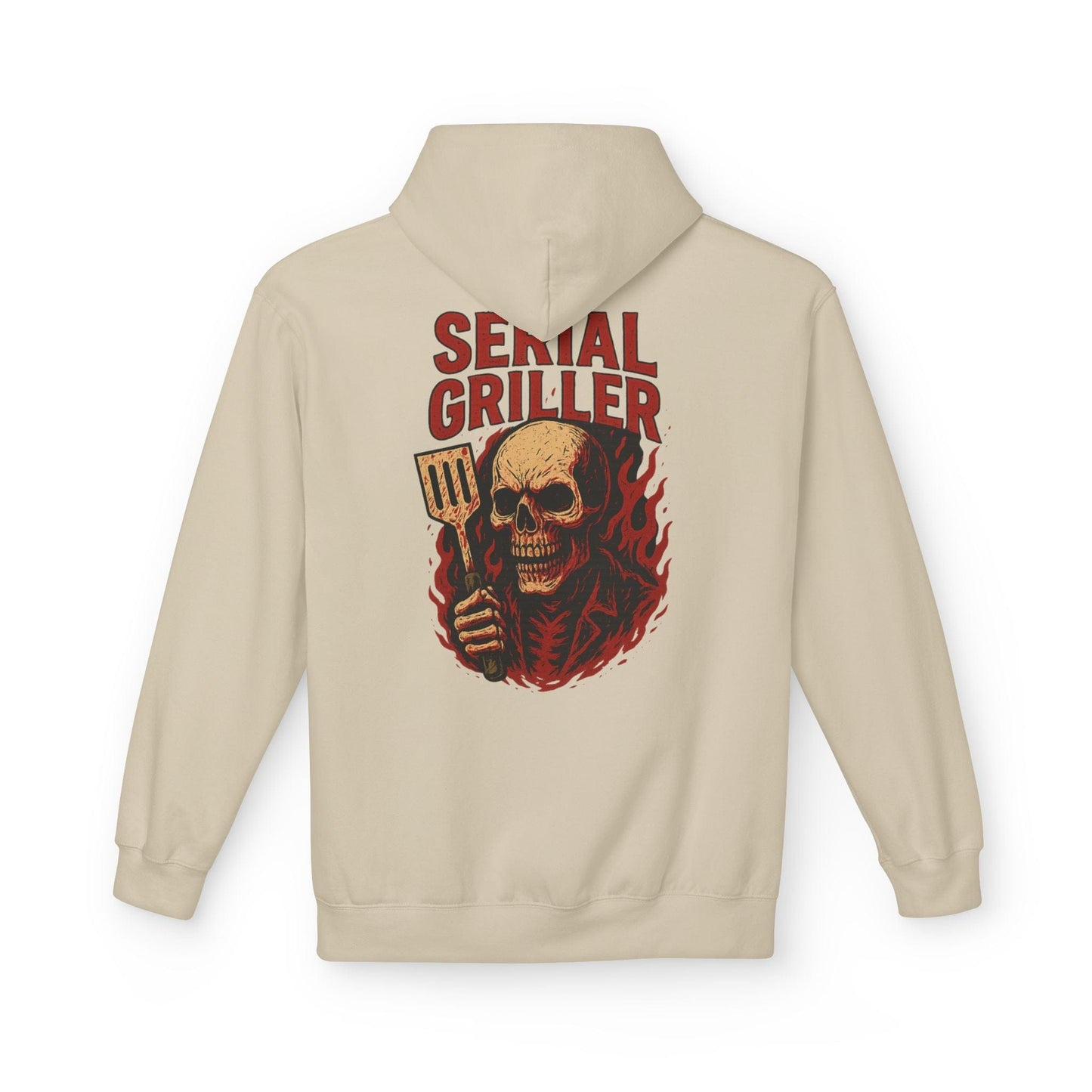 Printify Hoodie S / Sand Serial Griller Hoodie