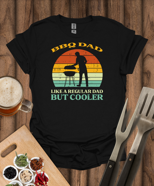 Printify T-Shirt Black / S BBQ Dad T-Shirt