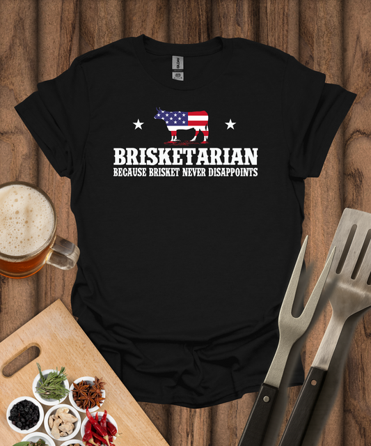 Printify T-Shirt Black / S Brisketarian T-Shirt