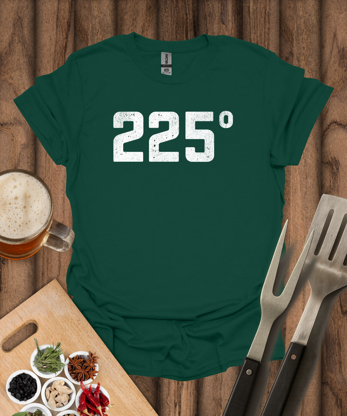 Printify T-Shirt Forest Green / S 225 Degrees T-Shirt